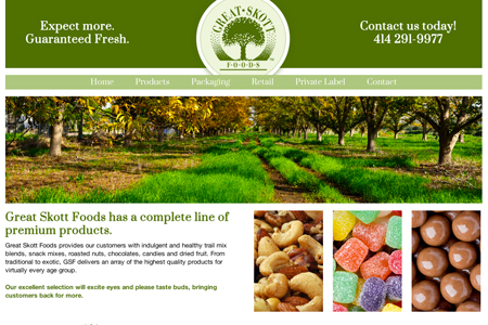 great skott foods website